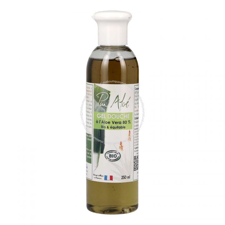 Gel Douche À L'aloe Vera Bio Sans Sulfate – 250 Ml – Puraloé à Gel Douche Sans Sulfate