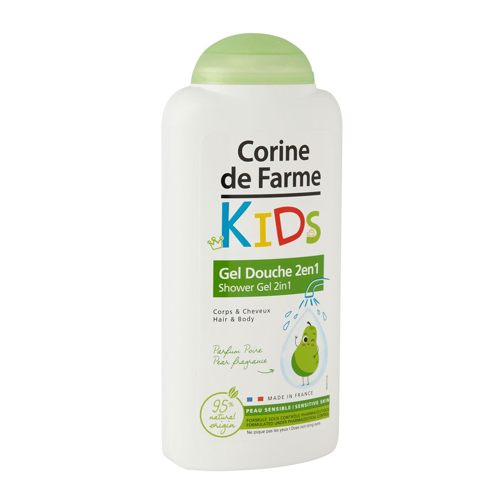 Gel Douche Kids 2En1 Corps &amp; Cheveux Parfum Poire destiné Gel Douche Enfant