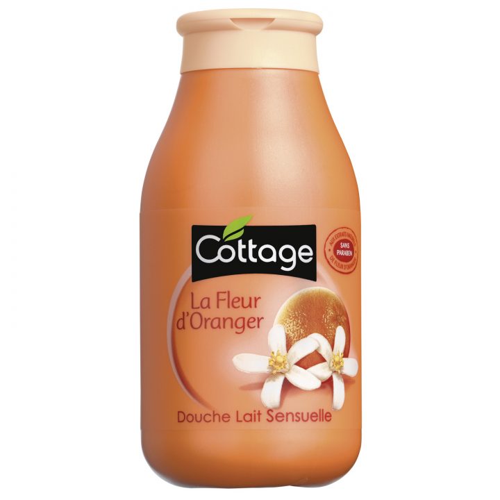 Gel Douche Lait Fleur D'oranger Cottage Cottage – Le Flacon encequiconcerne Gel Douche Cottage Prix