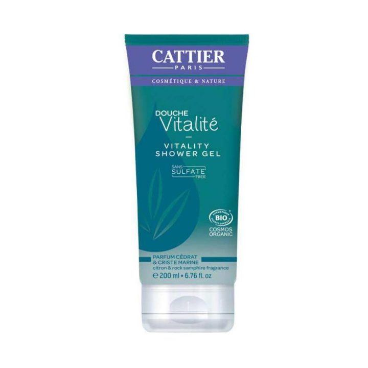 Gel Douche Vitalité Sans Sulfate Cédrat & Criste Marine Bio – Cattier avec Gel Douche Sans Sulfate
