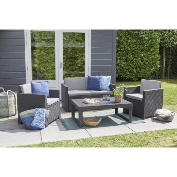 Générique – Salon De Jardin – Ensemble Table Chaise à Salon De Jardin Alibert