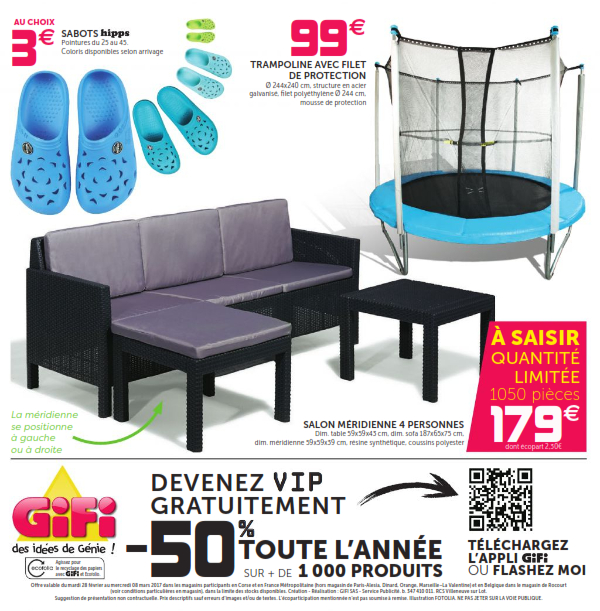 Gifi – Spécial Jardin | Cataloguespromo concernant Salon De Jardin Gifi Catalogue