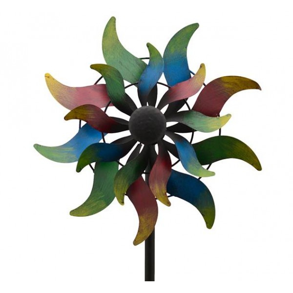 Grand Mobile Pic Tuteur De Jardin Eolienne Moulin À Vent avec Eolienne De Jardin