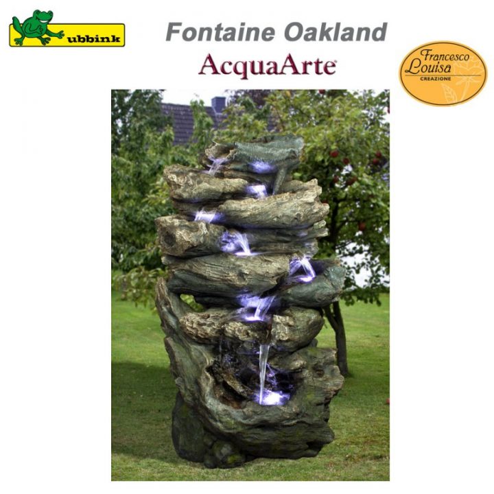 Grande Fontaine De Jardin Extérieur Polyrésine Oakland pour Fontaine De Jardin Jardiland