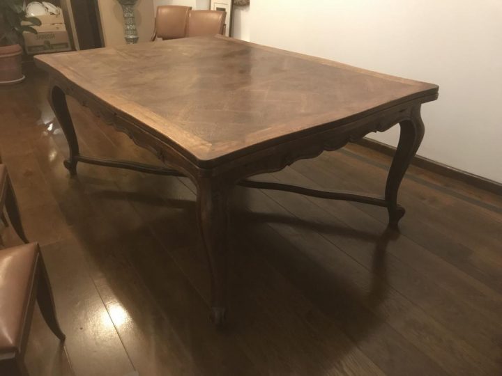 Grande Table De Salle À Manger Style Louis Xv Table À L tout Table Salle À Manger Design Italien