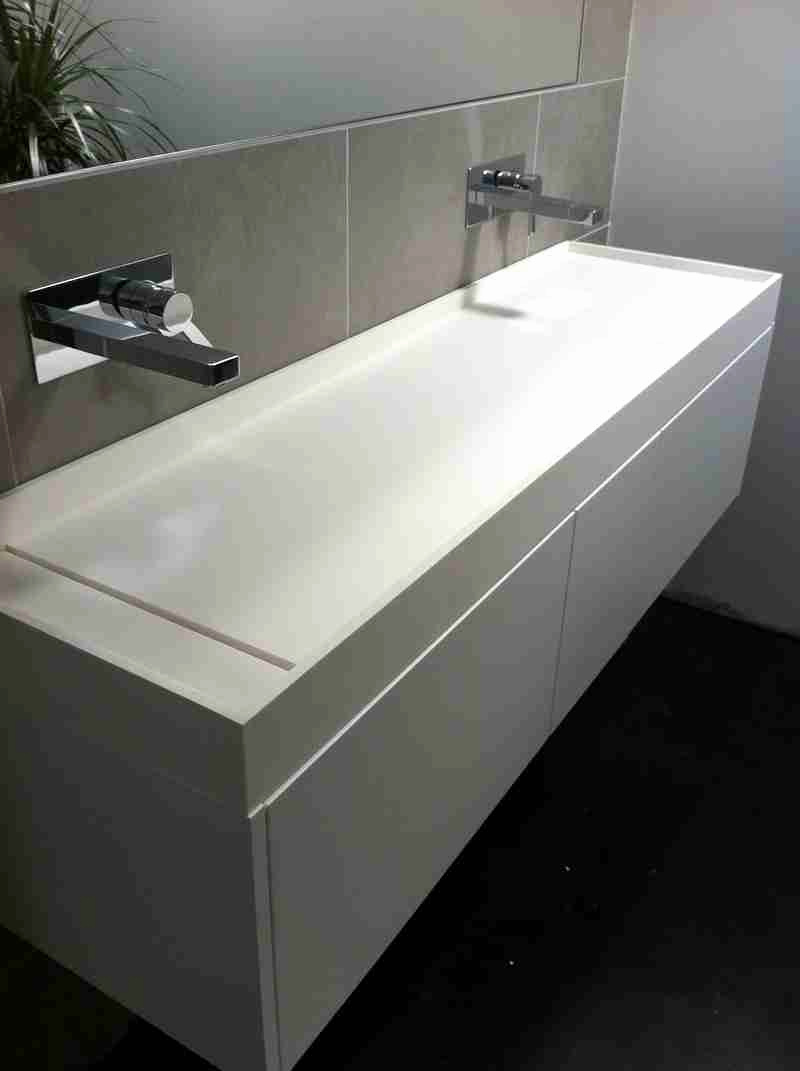 Grande Vasque 2 Robinets Source D'inspiration 30 Frais encequiconcerne Vasque 100 Cm 2 Robinets