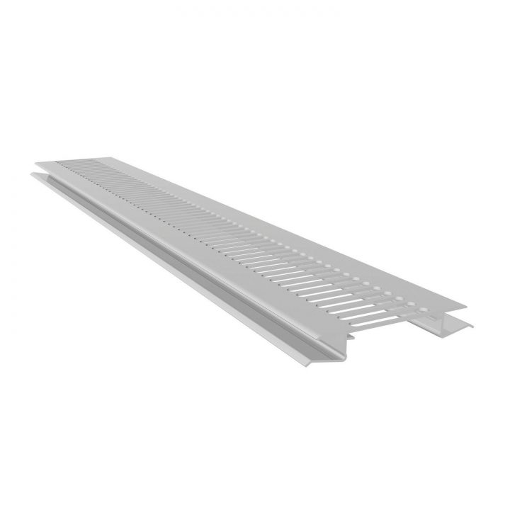 Grille De Ventilation Pvc Blanc 3 M | Leroy Merlin intérieur Ventilation Cuisine