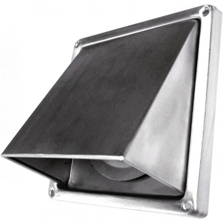 Grille Inox Dmo – A Auvent – Diamètre 100 Mm De Grille De à Ventilation Cuisine