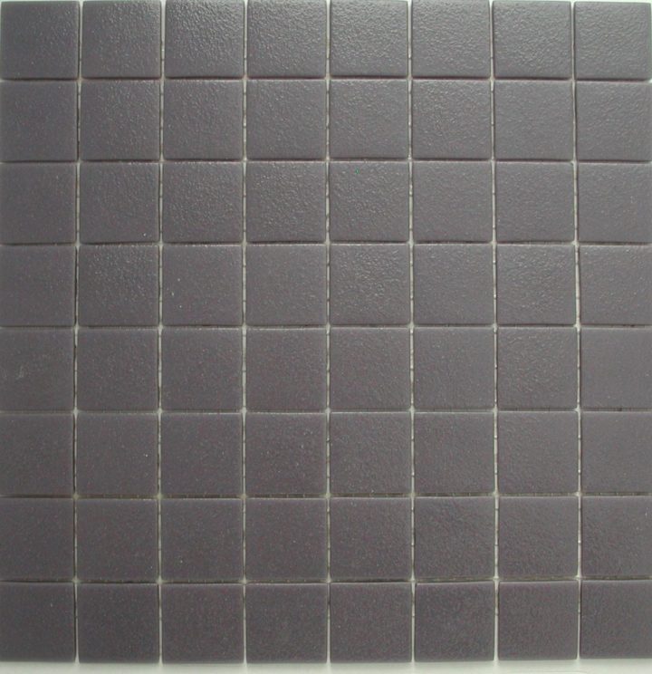 Gris Mauve Uni Antidérapant 4 Cm Mosaïque Émaux Par M² avec Carrelage Antidérapant Salle De Bain