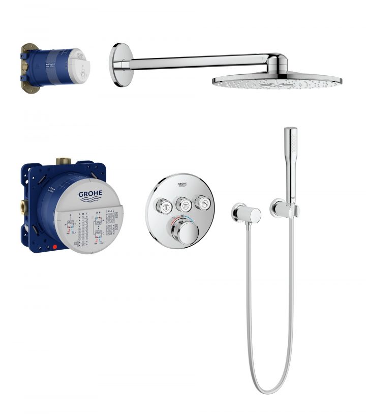 Grohe Grohtherm Smartcontrol Système De Douche | Xtwostore pour Douche Encastrable Grohe
