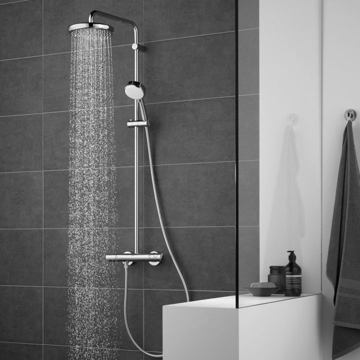 Grohe Tempesta Cosmopolitan Ensemble De Douche serapportantà Colonne Douche Grohe