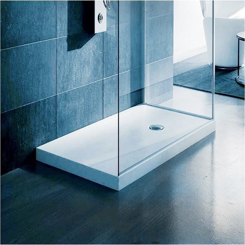 Hafro Receveur De Douche Corian 120X70 Avec Réhausseur serapportantà Bac De Douche