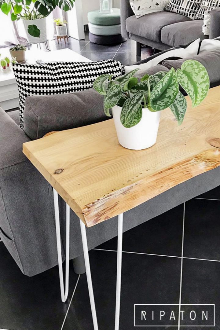 Hairpin Leg L'original – Pied En Épingle – Plusieurs Tailles destiné Meuble Derriere Canapé