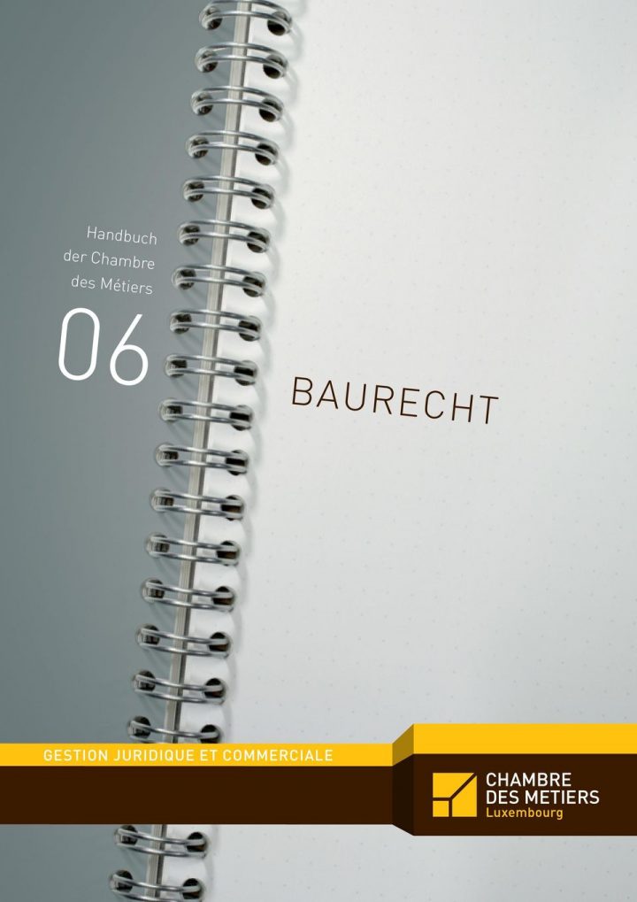 Handbuch Der Chambre Des Métiers 06 Baurecht. Gestion intérieur Chambre Des Metiers 06