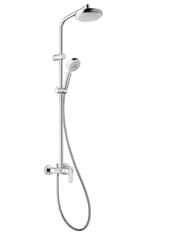 Hansgrohe Colonne De Douche "myclub 180" Mecanique | Bricoman encequiconcerne Colonne De Douche Bricoman
