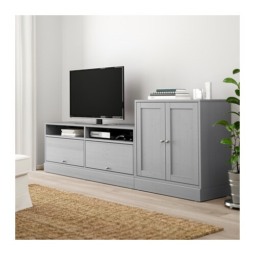 Havsta Combinaison Meuble Tv – Gris – Ikea pour Meuble Tv Ikea Métal Havsta Combinaison Meuble Tv – Gris – Ikea pour Meuble Tv Ikea Métal
