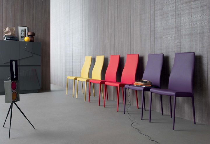 Hayworth Chaise à Chaise Salle À Manger Design Italien