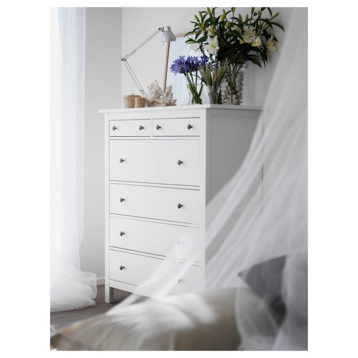 Hemnes Commode 6 Tiroirs – Teinté Blanc 108X131 Cm serapportantà Armoire De Jardin Ikea Hemnes Commode 6 Tiroirs – Teinté Blanc 108X131 Cm serapportantà Armoire De Jardin Ikea