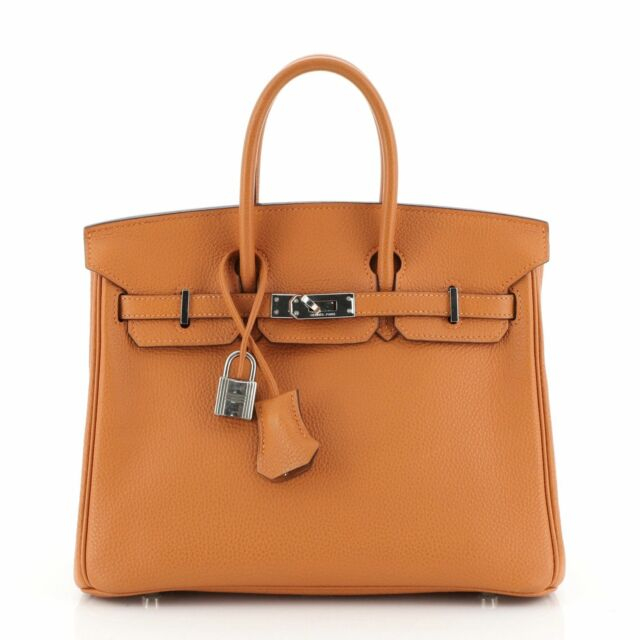 Hermes Birkin Handbag Potiron Togo With Palladium Hardware concernant Potiron Outlet