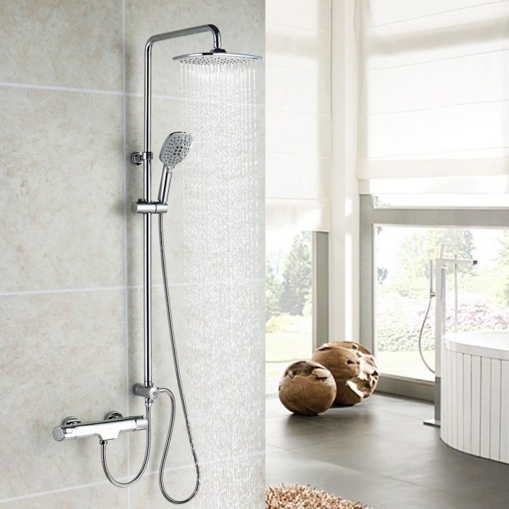 Homelody Colonne De Douche Thermostatique Pour Baignoire destiné Colonne De Douche Pour Baignoire