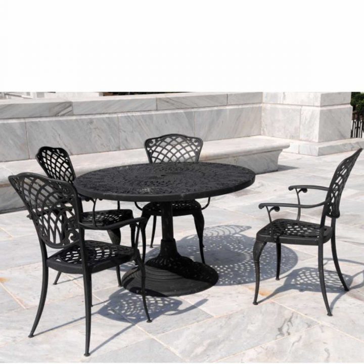 Housse Bâche Protection Table Ronde + 4 À 6 Chaises Diam intérieur Bache Table Jardin
