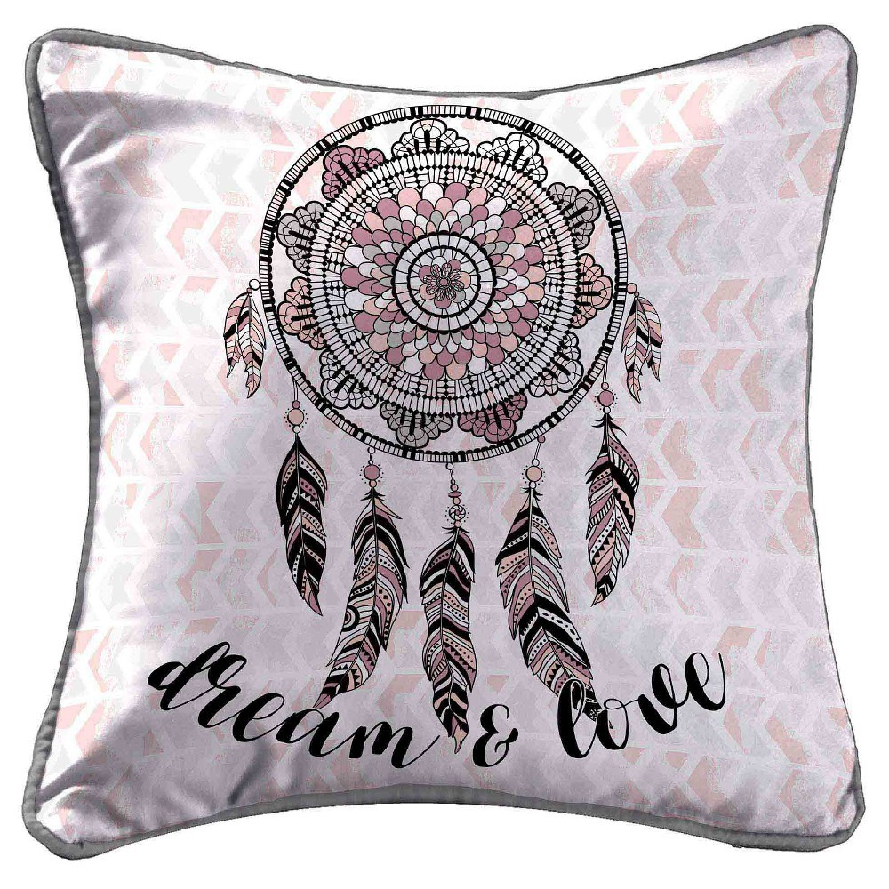 Housse De Coussin Déco Attrape Rêves Love - Coussin Et tout Gifi Dream Housse De Coussin Déco Attrape Rêves Love - Coussin Et tout Gifi Dream