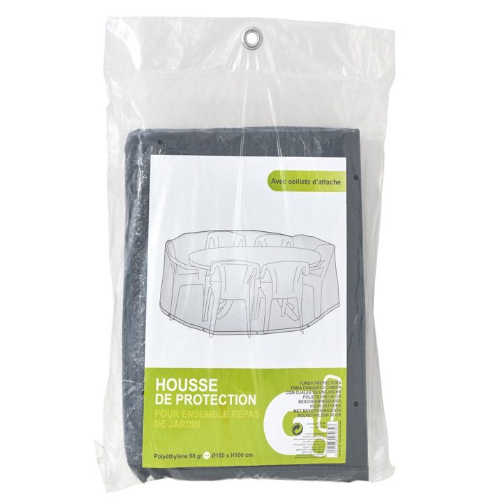 Housse De Protection Ronde Pour Salon Jardin – Housse De destiné Housse Salon De Jardin Gifi