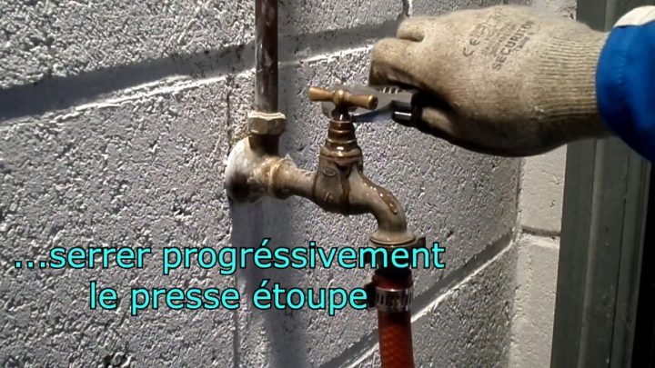 How To Fix A Garden Faucet concernant Robinet Qui Coule Apres Fermeture