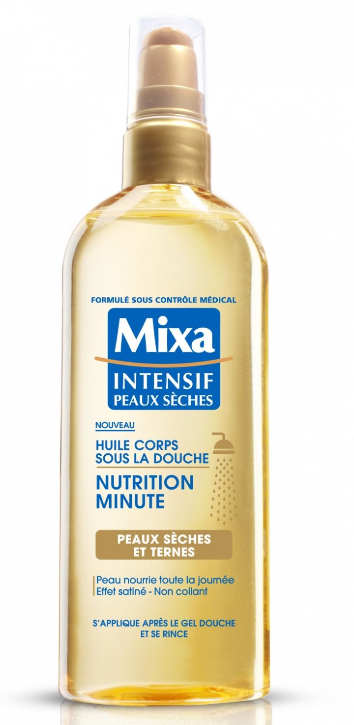 Huile Corps Sous La Douche Nutrition Minute Peaux Sèches Et Ternes Mixa – Beauté Test – Beauté Test avec Gel Douche Mixa Huile Corps Sous La Douche Nutrition Minute Peaux Sèches Et Ternes Mixa – Beauté Test – Beauté Test avec Gel Douche Mixa