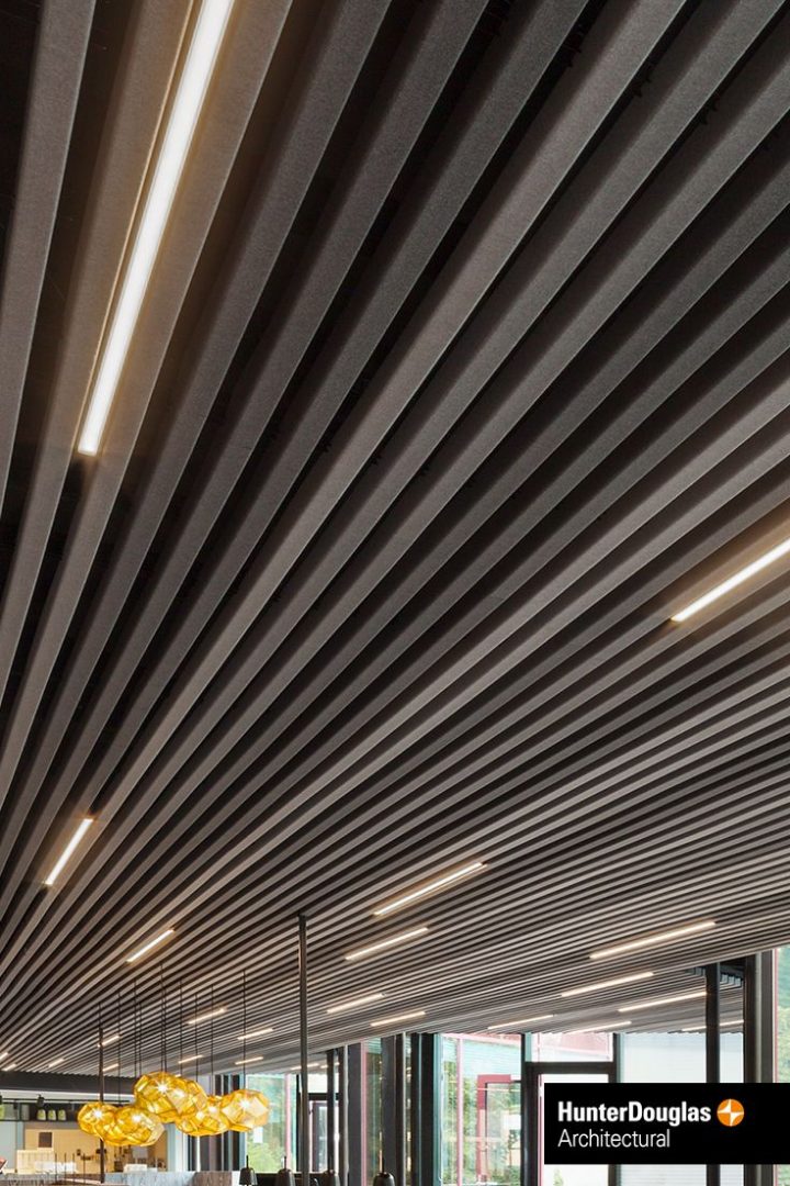 Hunter Douglas Architectural Created The Ceiling That Had encequiconcerne Douglas Naterial