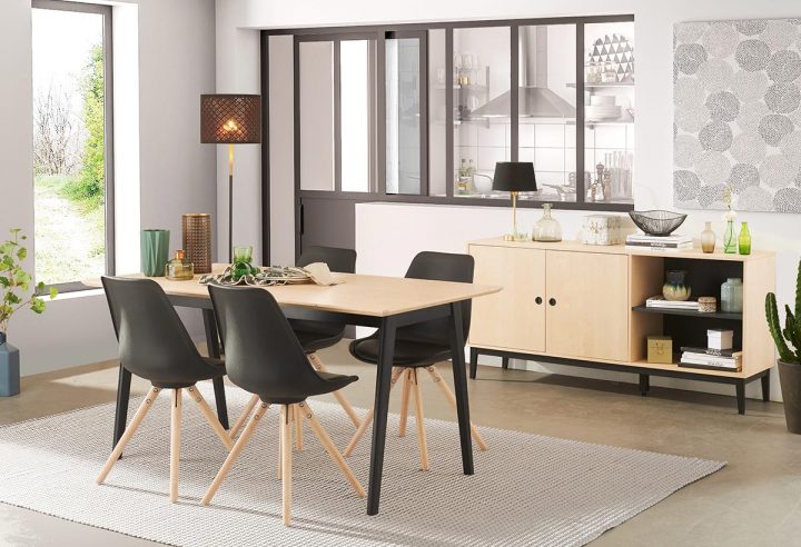 Idée Déco Pour Salle À Manger : Du Mobilier Aux Accessoires encequiconcerne Salle A Manger Chez But
