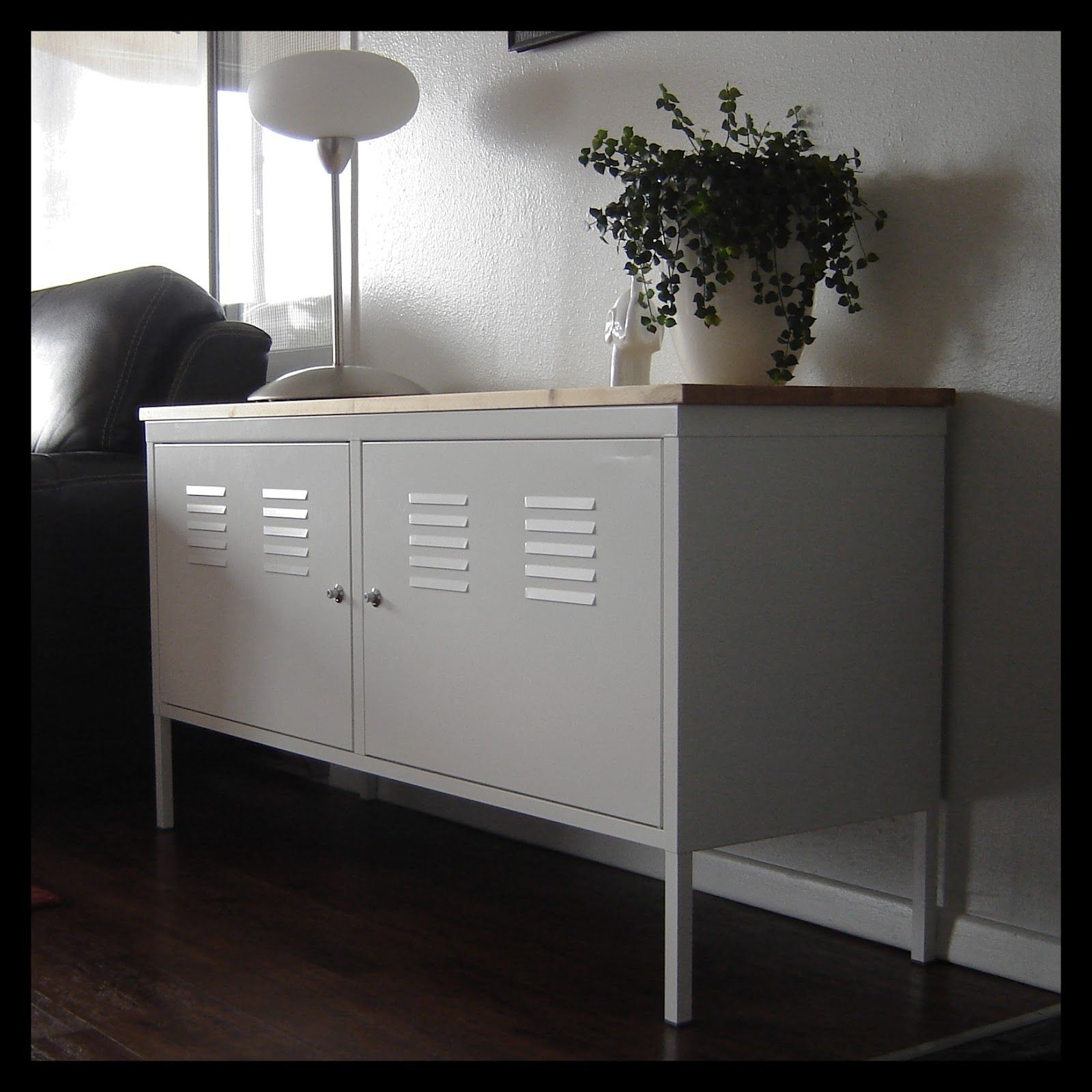 Ikea Ps Cabinet &amp; Floor Lamp Hack | Interieur concernant Ikea Ps Armoire Métallique