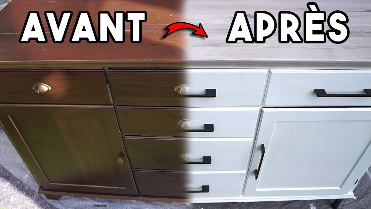 Ikea Wooden Buffet Makeover avec Ikea Bahut Salle Manger