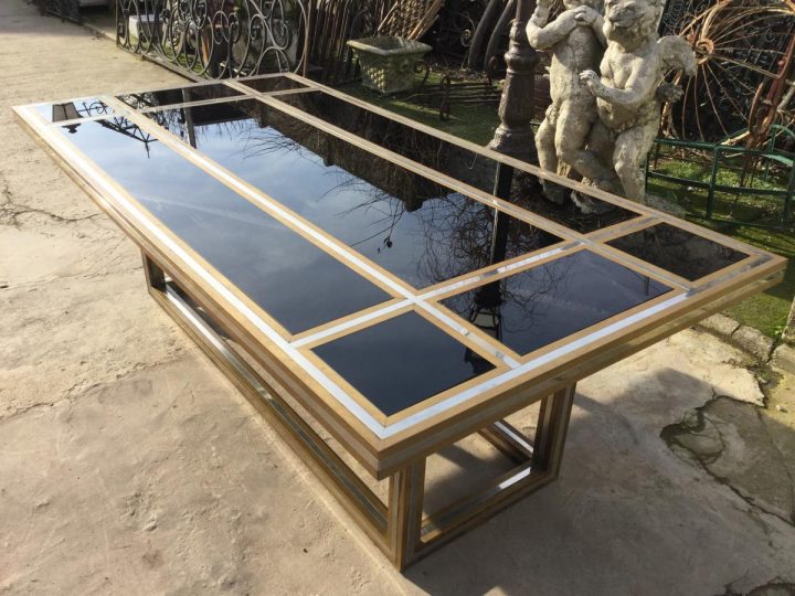 Importante Table De Salle À Manger Par Romeo Rega, Design tout Table Salle À Manger Design Italien