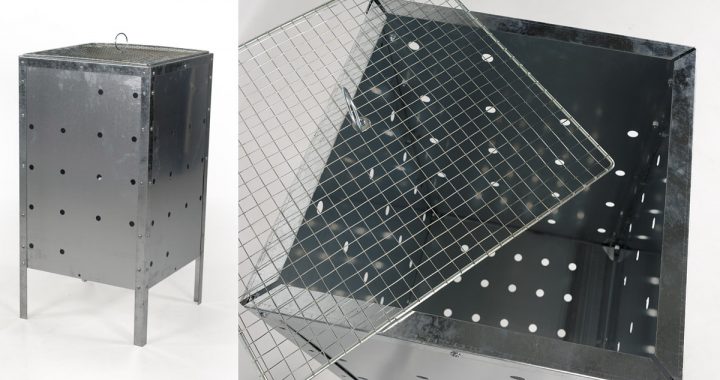 Incinerateur De Jardin Galvanisé 100L – Oogarden serapportantà Incinérateur Leroy Merlin