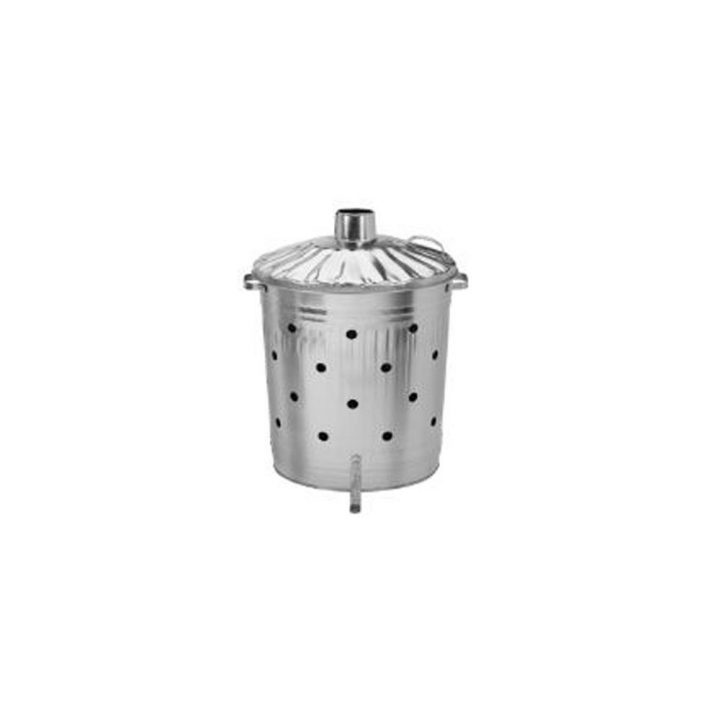 Incinérateur Galvanisé Revex Carton – Gamm Vert tout Incinerateur De Jardin