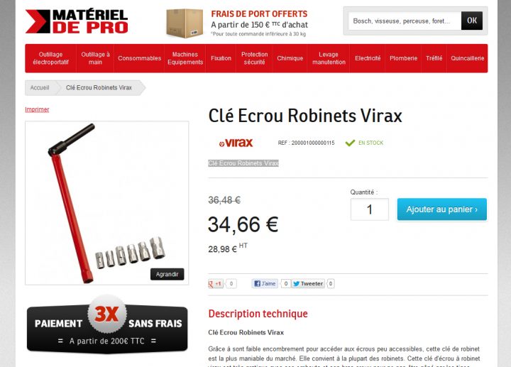 Infos Technos, Informatique, Vidéos, Hifi, Photos : Tuto concernant Robinet Qui Bouge