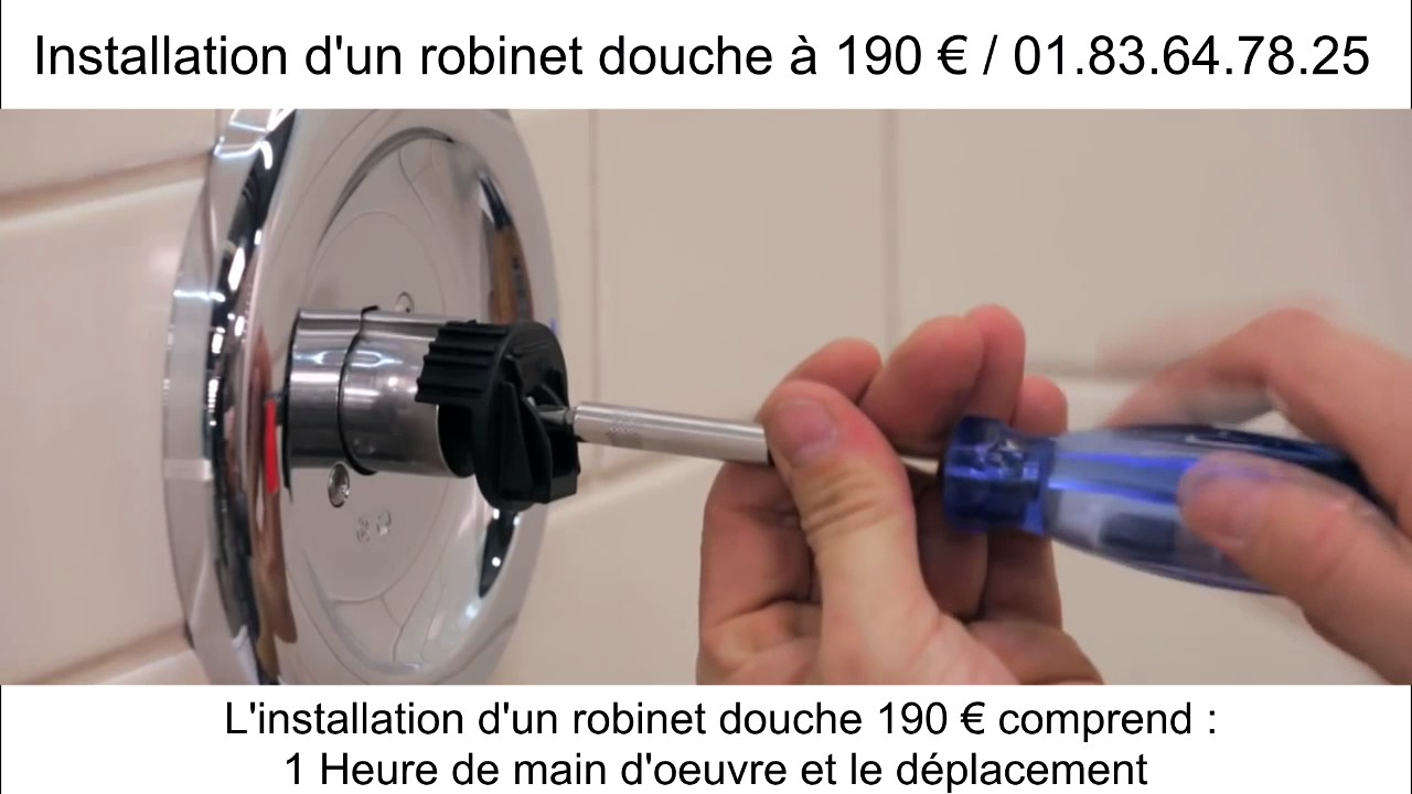 Installation Robinet Douche | Plombierpascherparis destiné Robinet Qui Coule Apres Fermeture