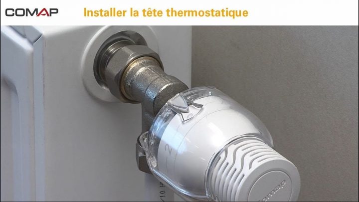 Installation Tête Thermostatique Sensity Avec Bague Anti-Vandalisme encequiconcerne Tete Robinet Thermostatique