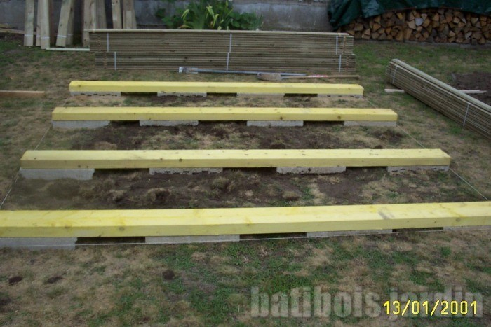Installer Un Abri De Jardin Sans Dalle avec Plancher Abri De Jardin Sur Parpaing