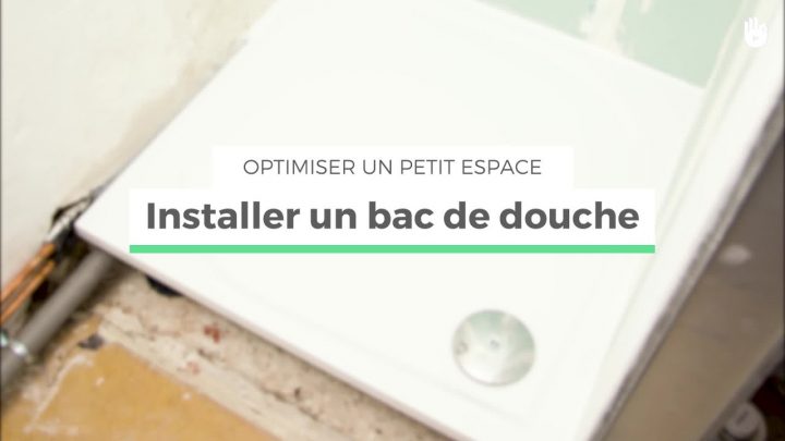 Installer Un Bac De Douche | Optimiser Un Petit Espace concernant Poser Un Bac De Douche