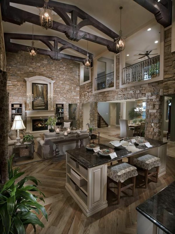 Interieur Maison En Pierre – Mc Immo dedans Interieur Delamaison