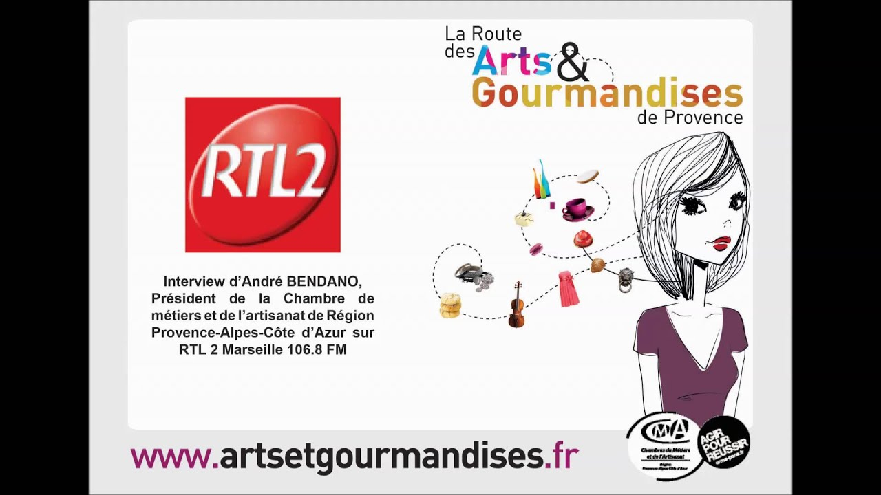 Interview D'andré Bendano Sur Rtl2 Marseille serapportantà Chambre Des Métiers Marseille