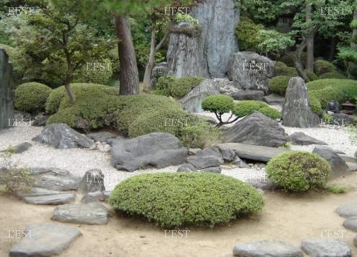 Jardin | Un Jardin Zen avec Déco De Jardin Zen