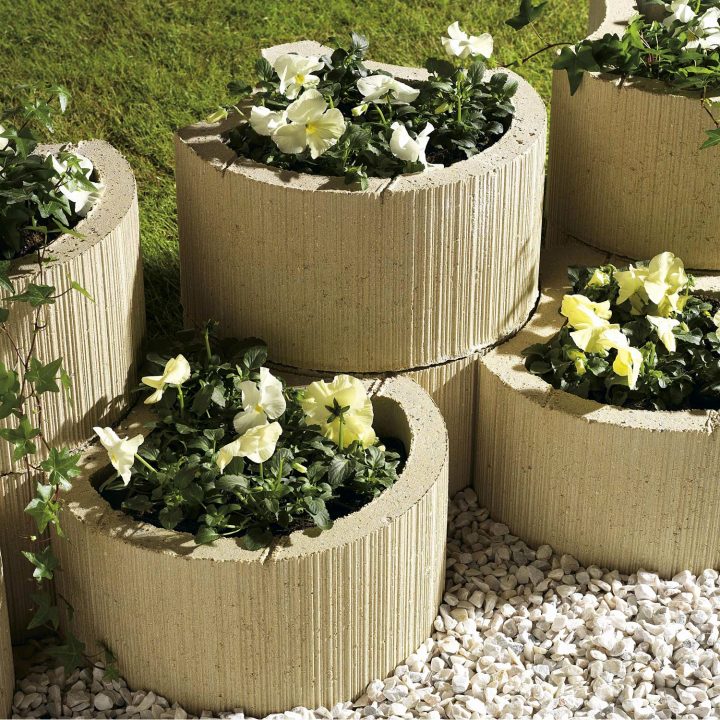 Jardiniere Beton Leroy Merlin Inspirant Jardiniere Fibre serapportantà Bordure Jardin Castorama