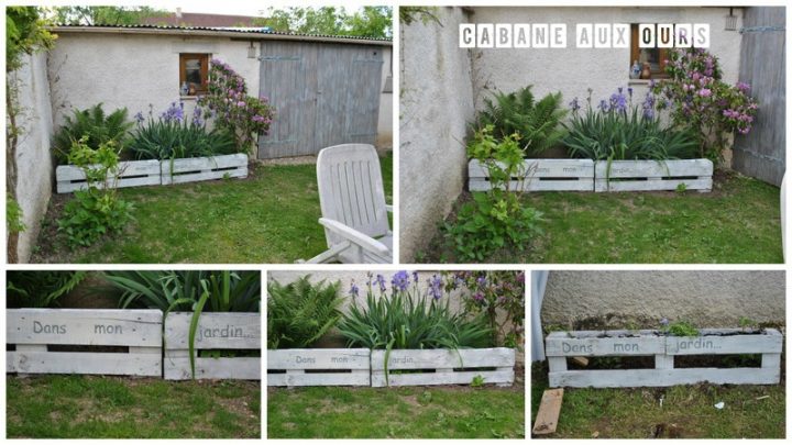 Jardinières/Barrières En Palettes ! – La Cabane Aux Ours encequiconcerne Petite Barriere Jardin