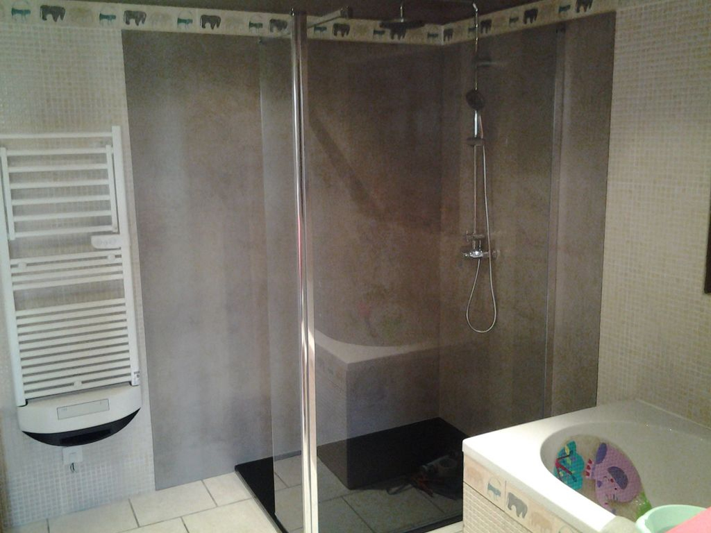 Enduit Mur Salle De Bain Élégant Salle De Bain Douche tout Enduit Enduit Mur Salle De Bain Élégant Salle De Bain Douche tout Enduit