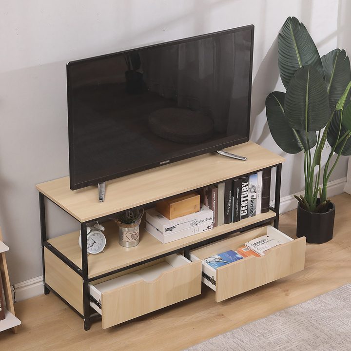 Jeobest® Meuble Tv Design Industriel – L. 110 Cm X L. 40 Cm serapportantà Meuble Tv 110 Cm Jeobest® Meuble Tv Design Industriel – L. 110 Cm X L. 40 Cm serapportantà Meuble Tv 110 Cm