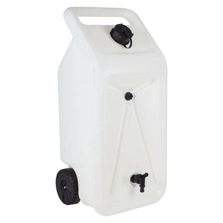 Jerrican Eda Nomade 55L Naturel + 2 Roues intérieur Jerrican Avec Robinet