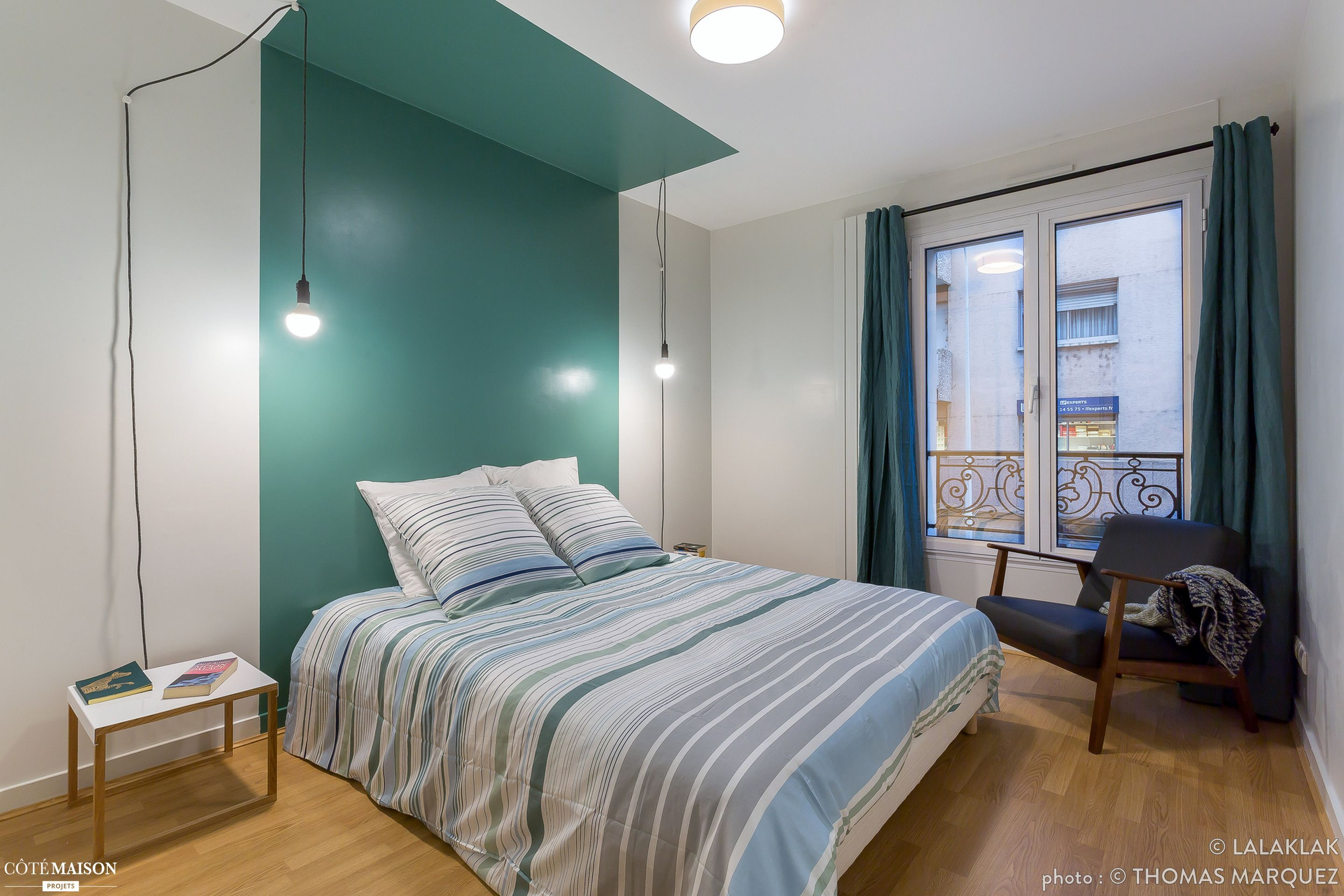 Jeu De Couleurs Pour Cette Chambre Parentale | Idée Déco encequiconcerne Couleur Chambre Parental